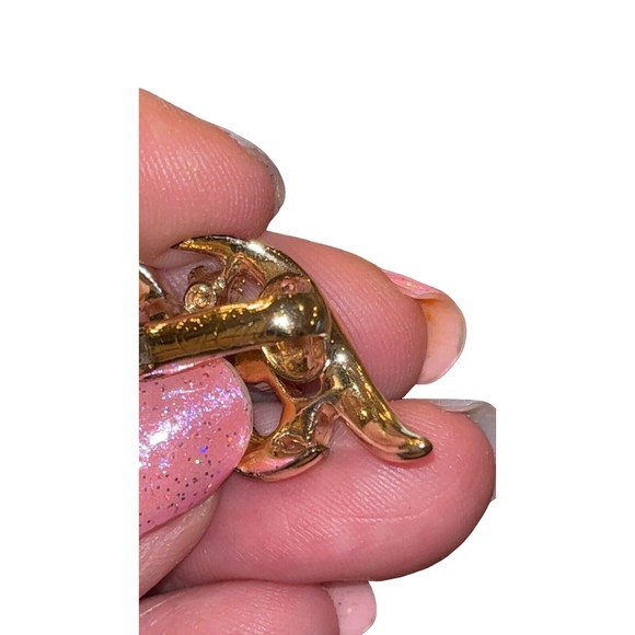 CORO Signed Vintage Earrings Lot of (2 pair) Rhinestone Screw & Clip A11… - Picture 11 of 12